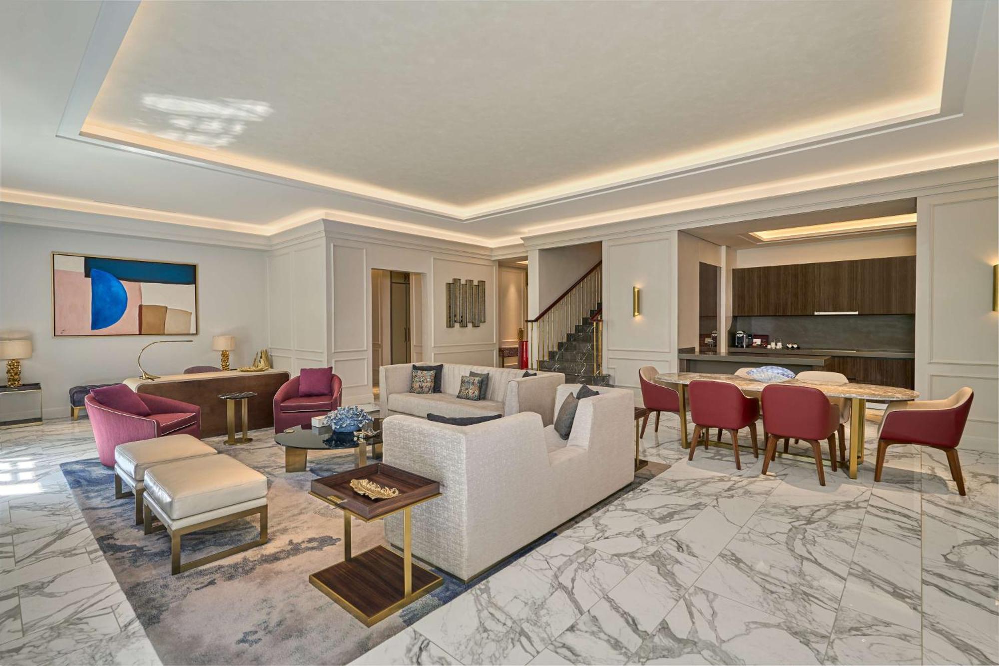 Mansard Riyadh, A Radisson Collection Hotel Exteriör bild The interior of a typical apartment