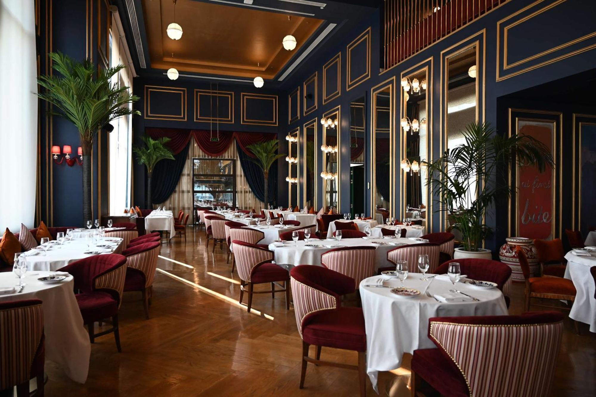 Mansard Riyadh, A Radisson Collection Hotel Exteriör bild The interior of the restaurant