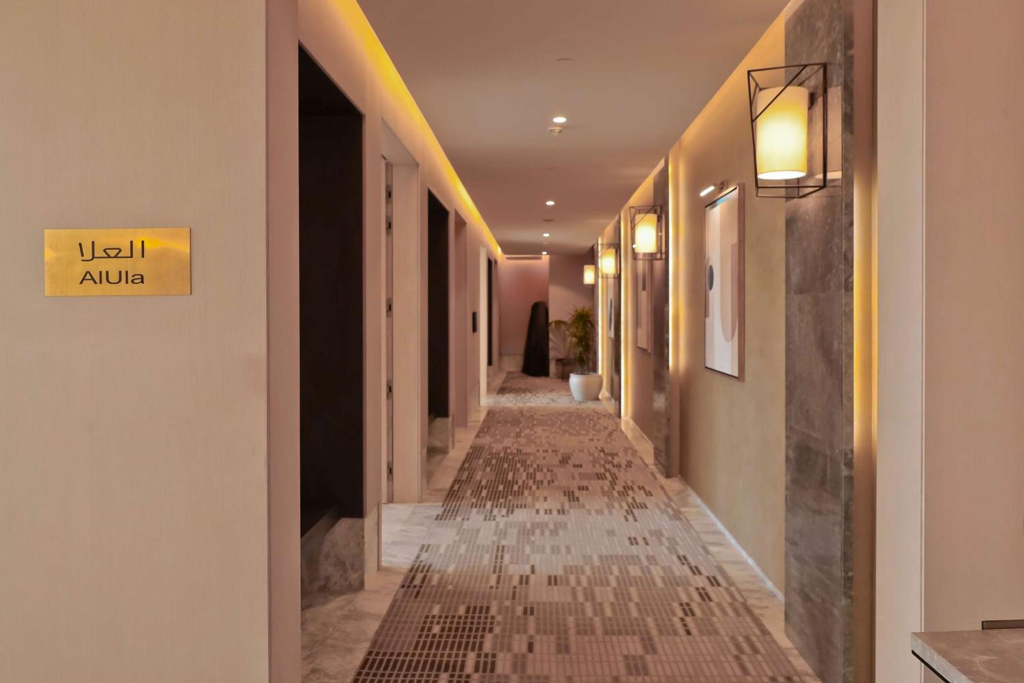 Mansard Riyadh, A Radisson Collection Hotel Exteriör bild A corridor in the hotel