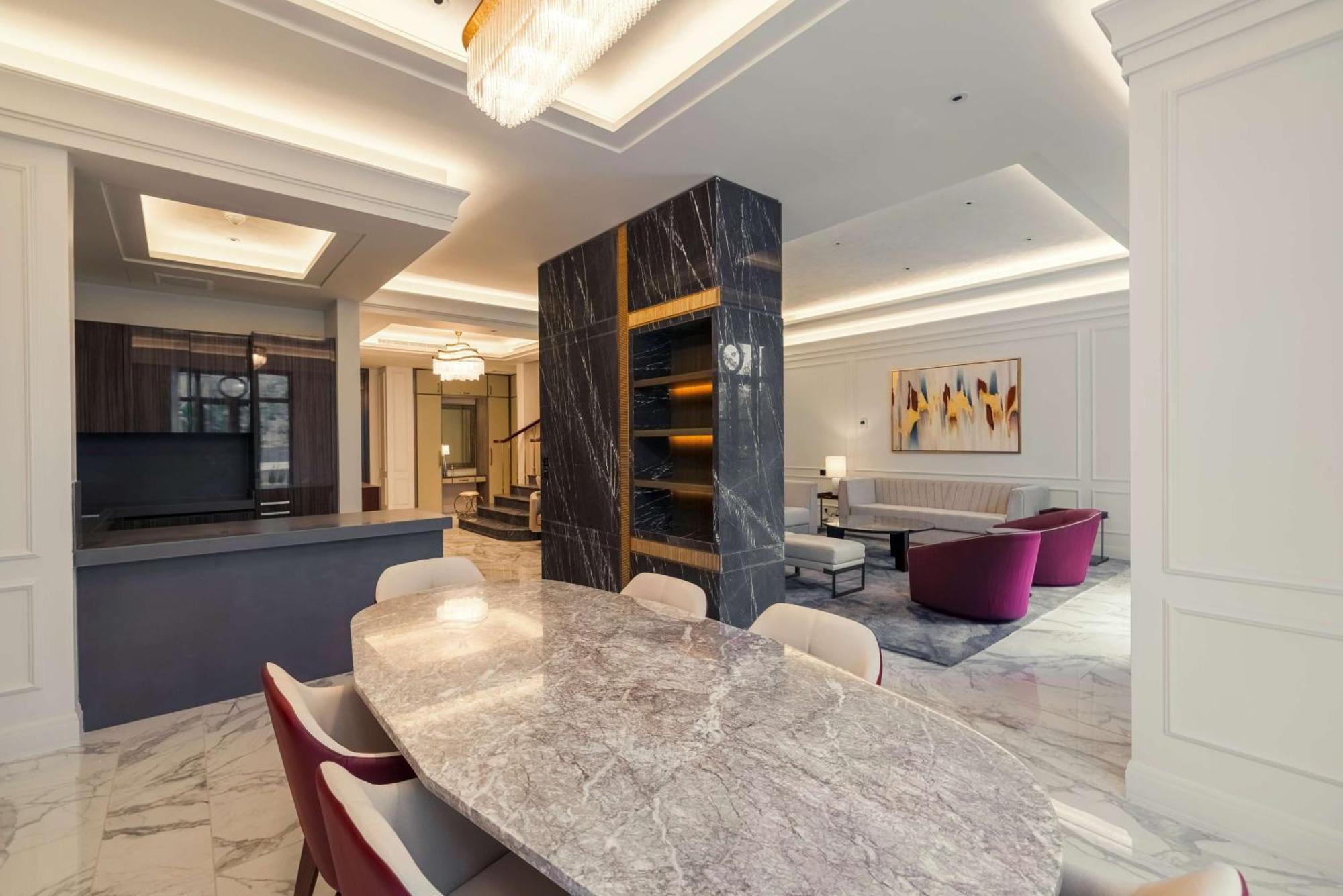 Mansard Riyadh, A Radisson Collection Hotel Exteriör bild The interior of a typical apartment
