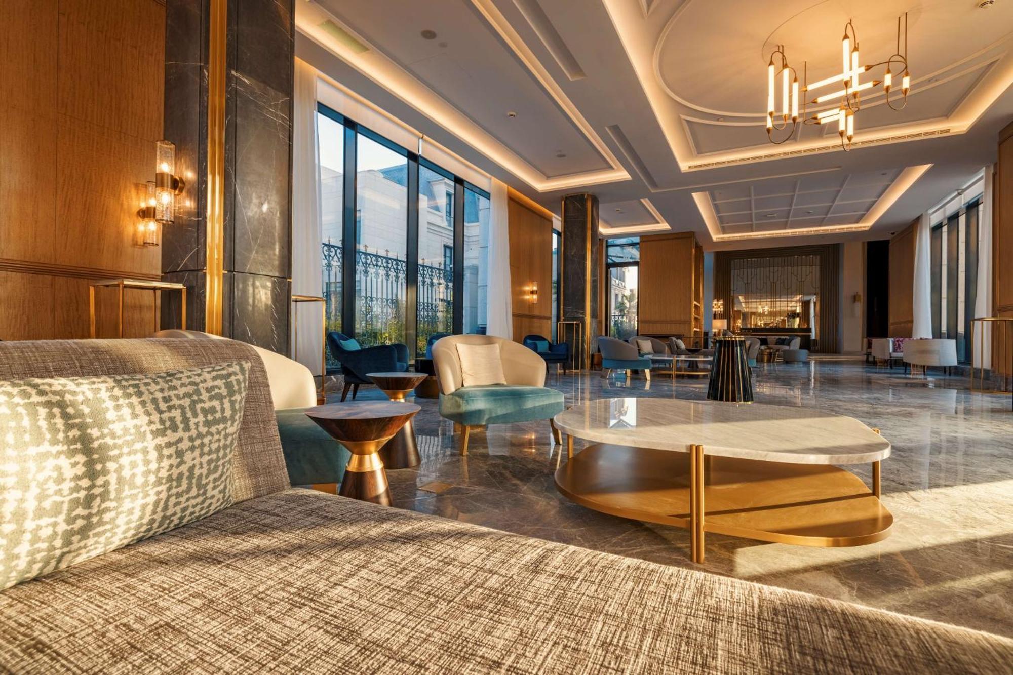 Mansard Riyadh, A Radisson Collection Hotel Exteriör bild The lobby of the hotel