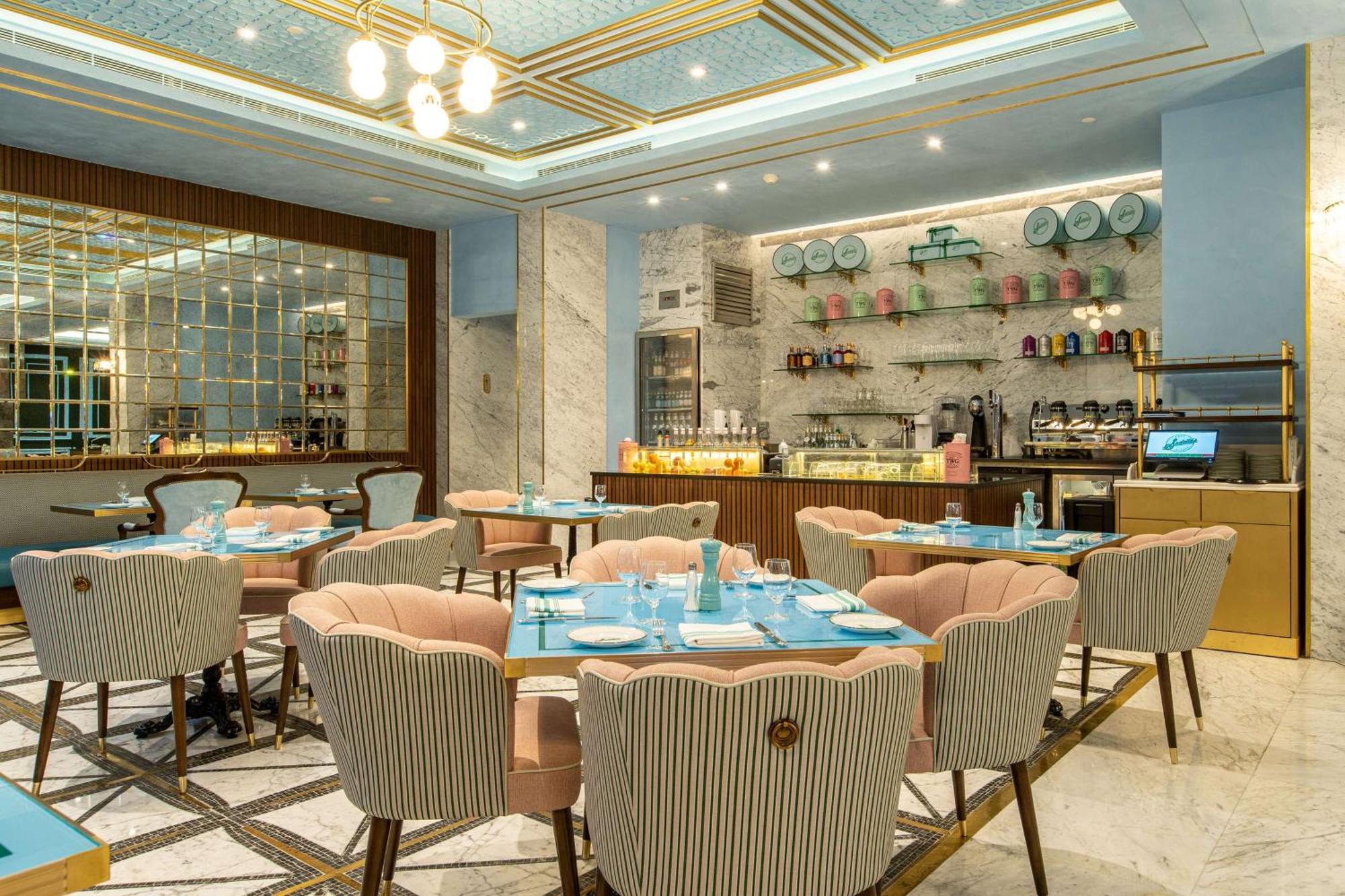 Mansard Riyadh, A Radisson Collection Hotel Exteriör bild The interior of the restaurant